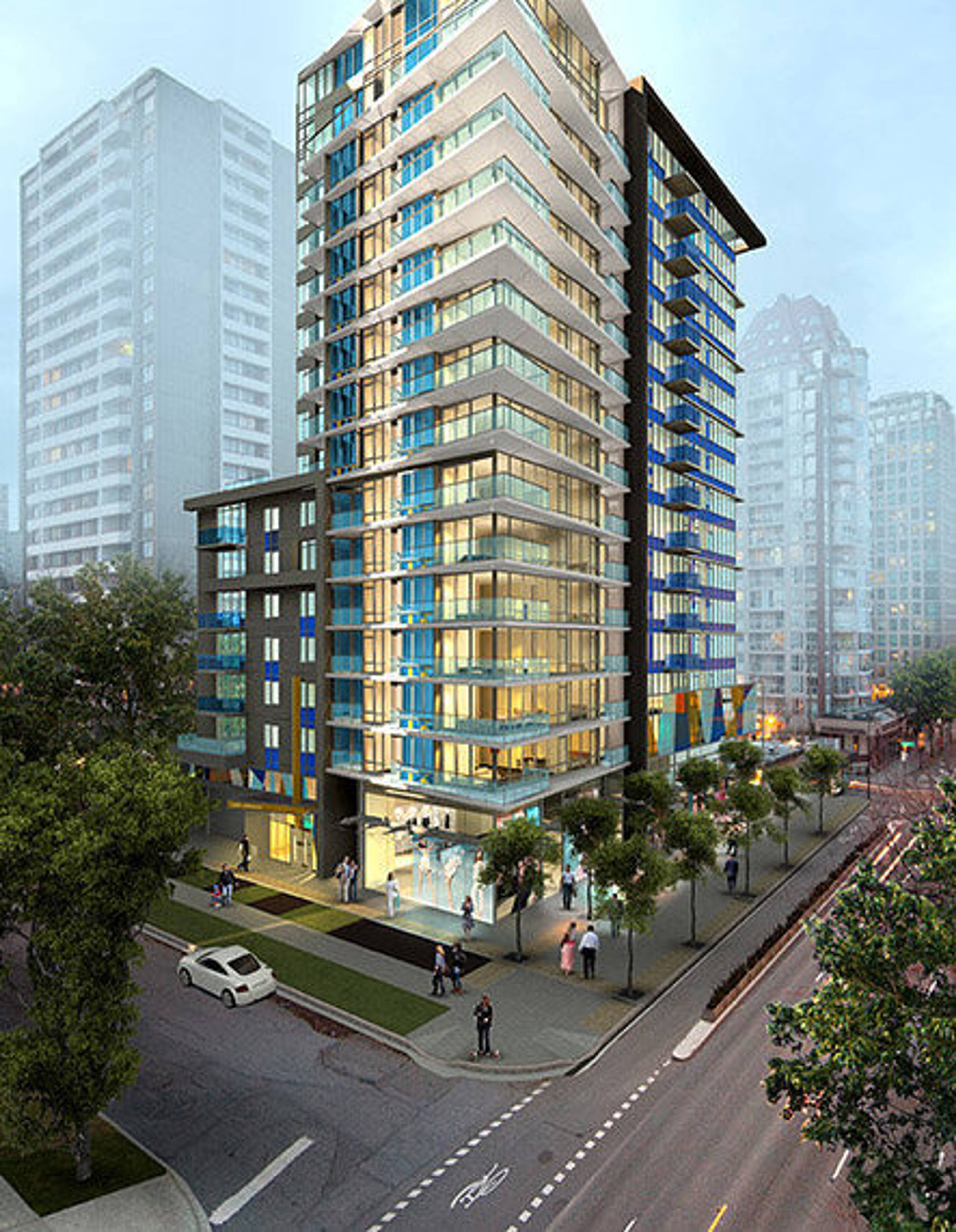 Modern Apartment Building