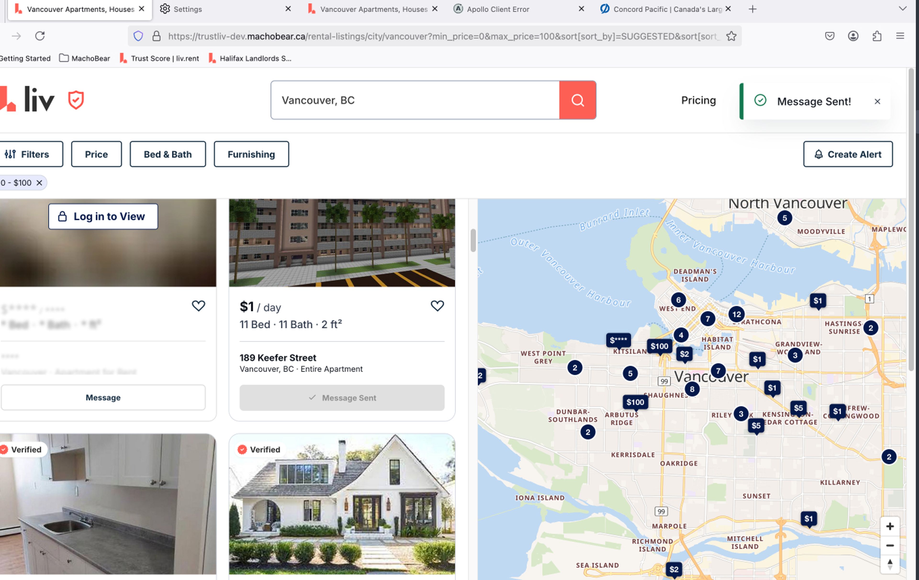 1 Bed  · 1 Bath for rent $4 / week
